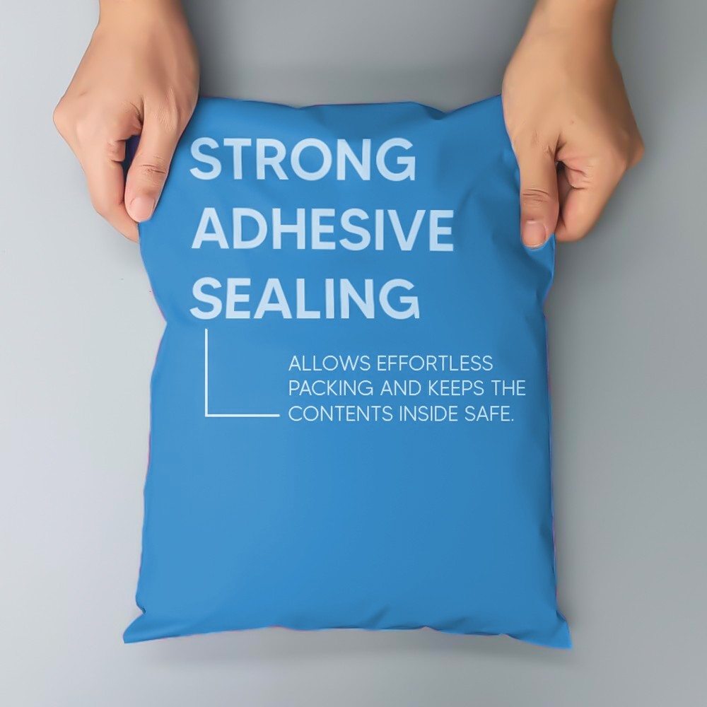 Light Blue Mailing Bags Self Seal Polythene Postal Postage Shipping Mailer