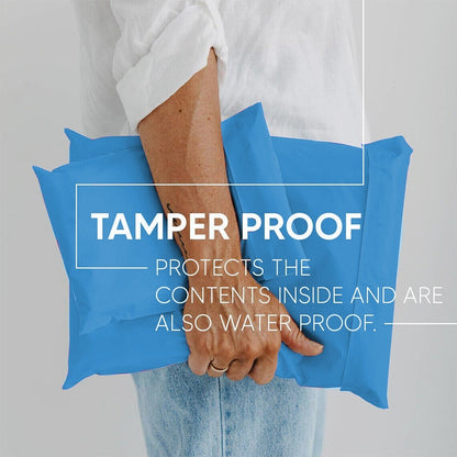 Light Blue Mailing Bags Self Seal Polythene Postal Postage Shipping Mailer