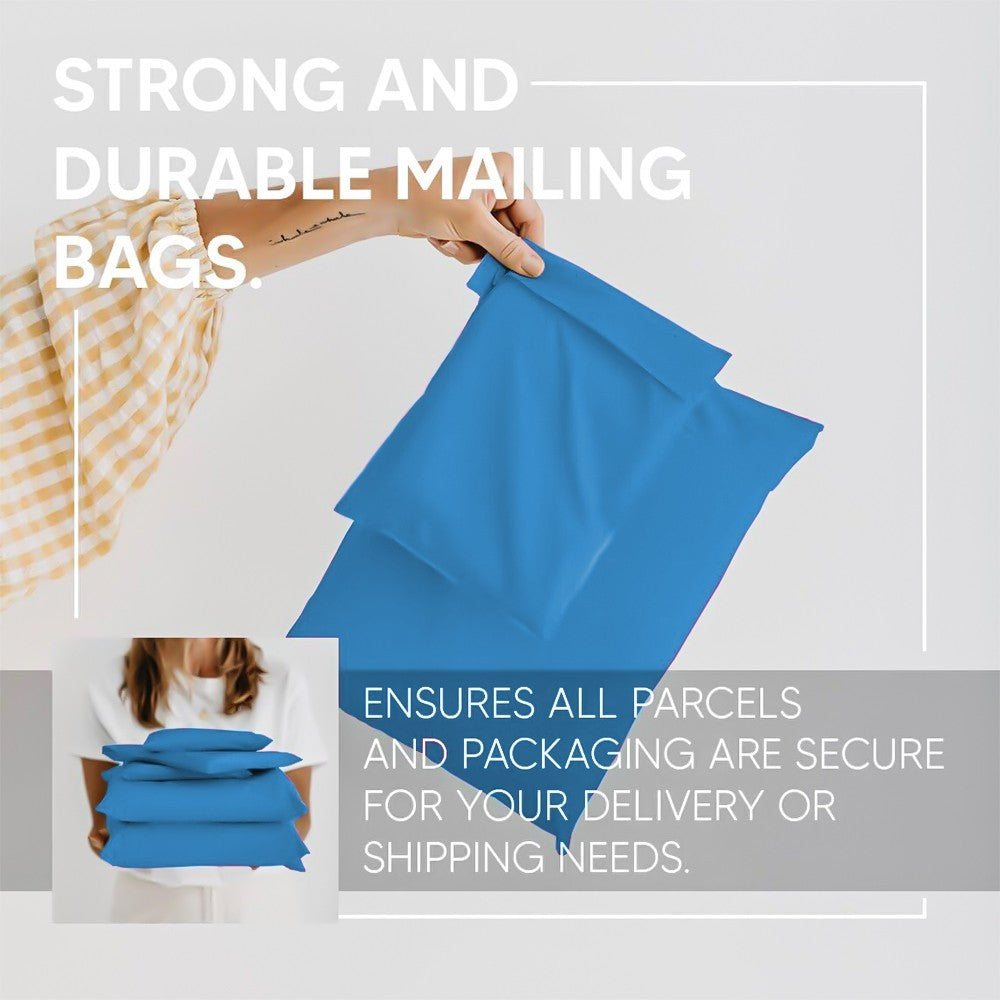 Light Blue Mailing Bags Self Seal Polythene Postal Postage Shipping Mailer