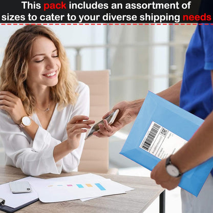 Light Blue Mailing Bags Self Seal Polythene Postal Postage Shipping Mailer