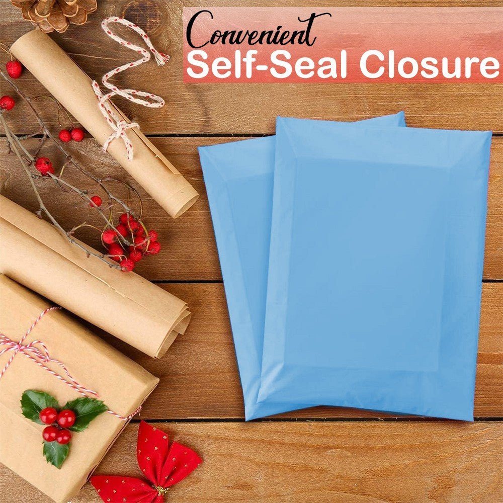 Light Blue Mailing Bags Self Seal Polythene Postal Postage Shipping Mailer