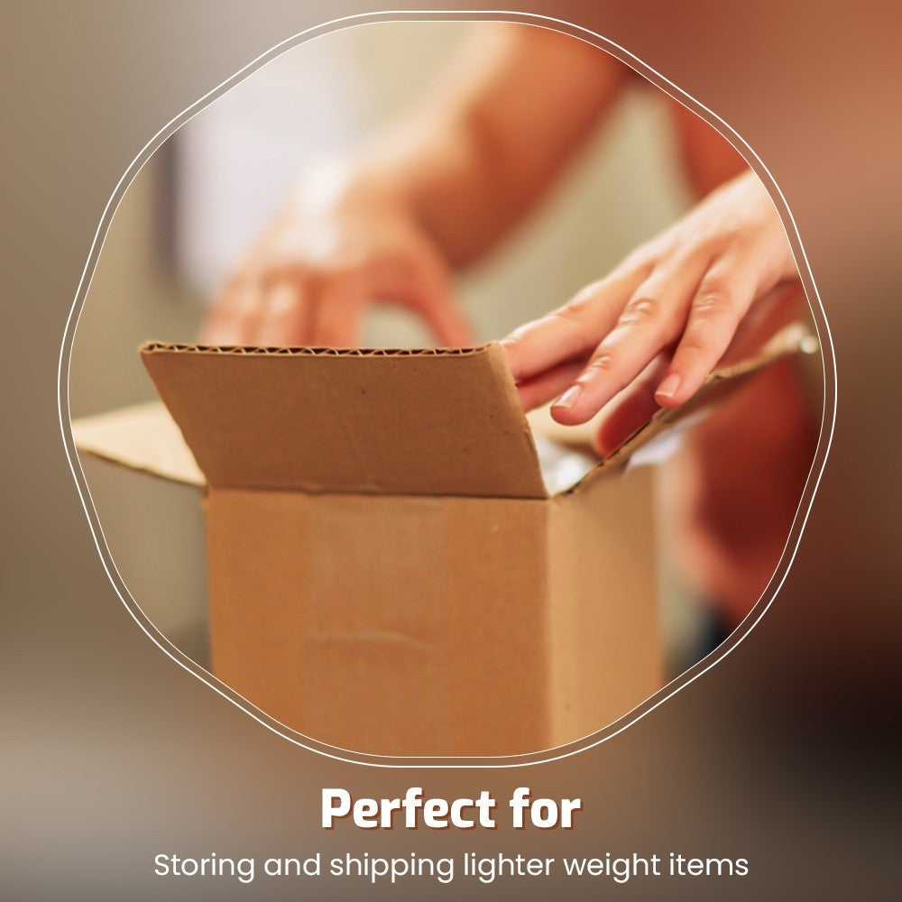 Strong Cardboard Boxes Single Wall Parcel Packaging Carton 57cm x 20cm x 22cm