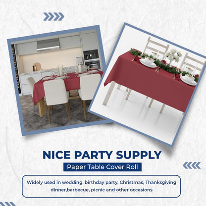 Venuscello® Biodegradable Disposable Paper White Plates – Party and Wedding Plates for Hot and Cold Foods Microwave