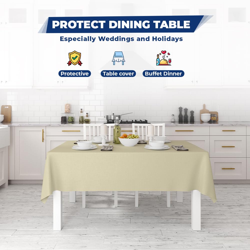 Venuscello® Biodegradable Disposable Paper White Plates – Party and Wedding Plates for Hot and Cold Foods Microwave