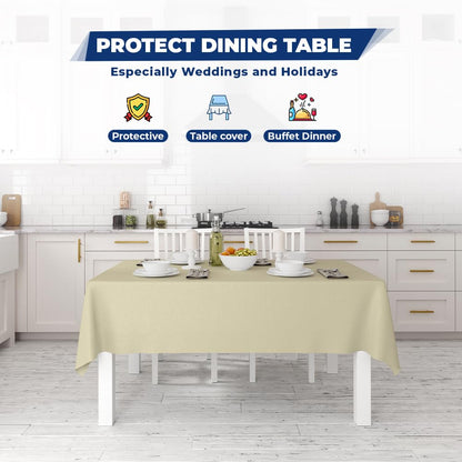 Venuscello® Biodegradable Disposable Paper White Plates – Party and Wedding Plates for Hot and Cold Foods Microwave