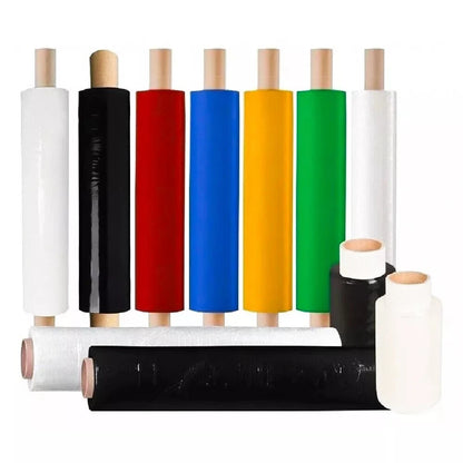 6 x Pallet Stretch Wrap Shrink Wrapping Film for Industrial Uses - All Sizes