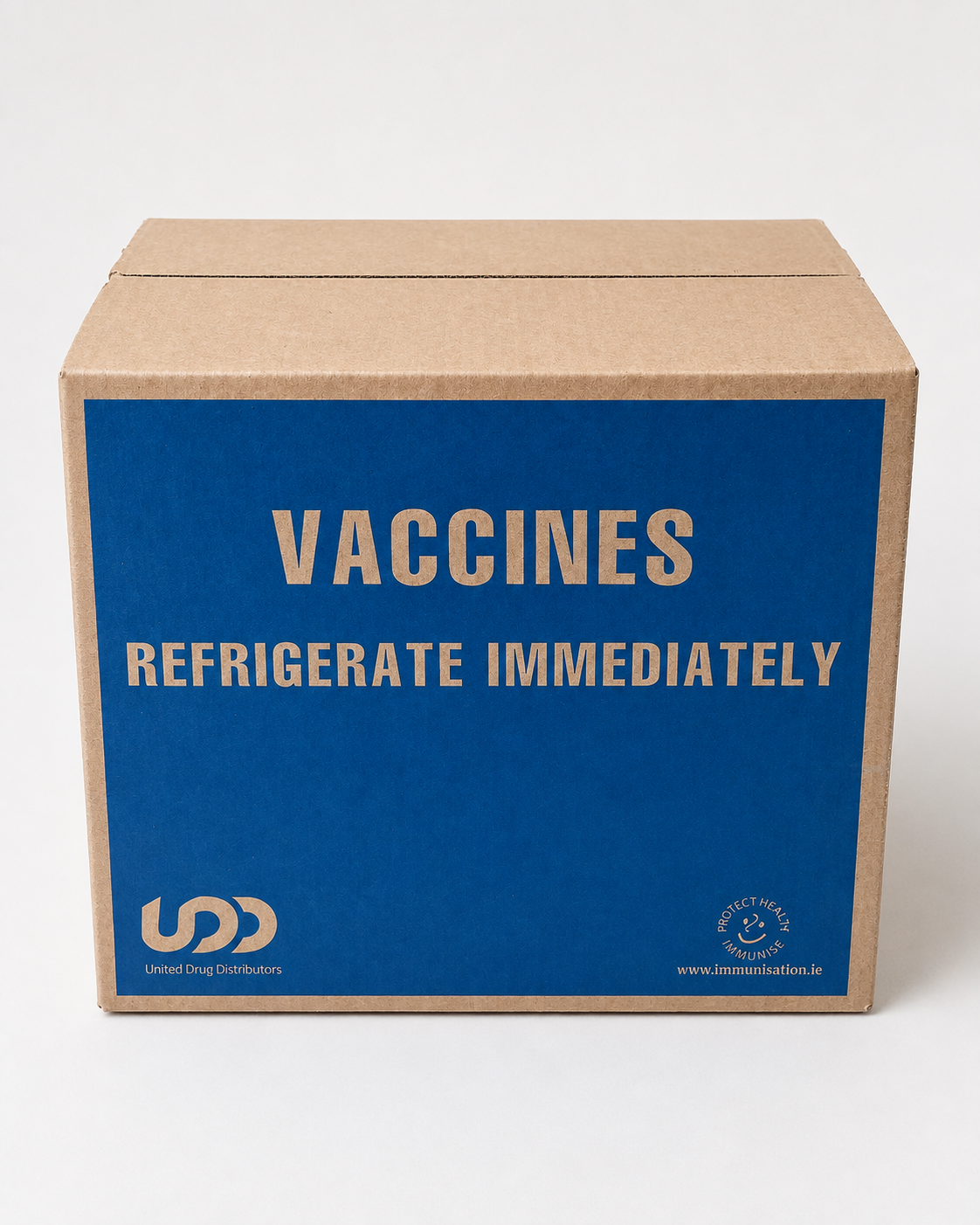 Vaccines Printed - Cardboard Boxes 9.84 × 7.36 × 5.98 Inch
