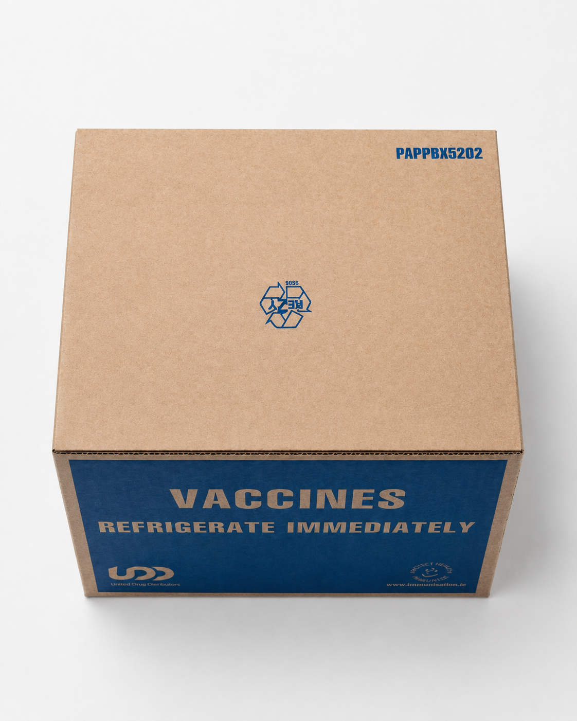 Vaccines Printed - Cardboard Boxes 9.84 × 7.36 × 5.98 Inch