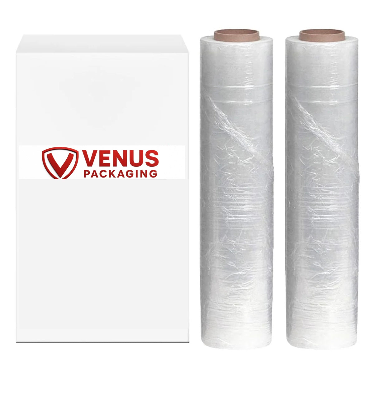 Pallet Wrap Extended Core Clear Stretch Shrink Wrapping Film - 400mm x 250m, 23mu 1.50Kg