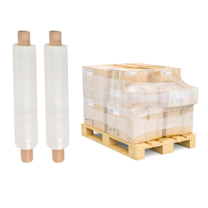 Pallet Stretch Shrink Wrap Clear Cling Wrapping Film Extended 400mm x 200m 23mu