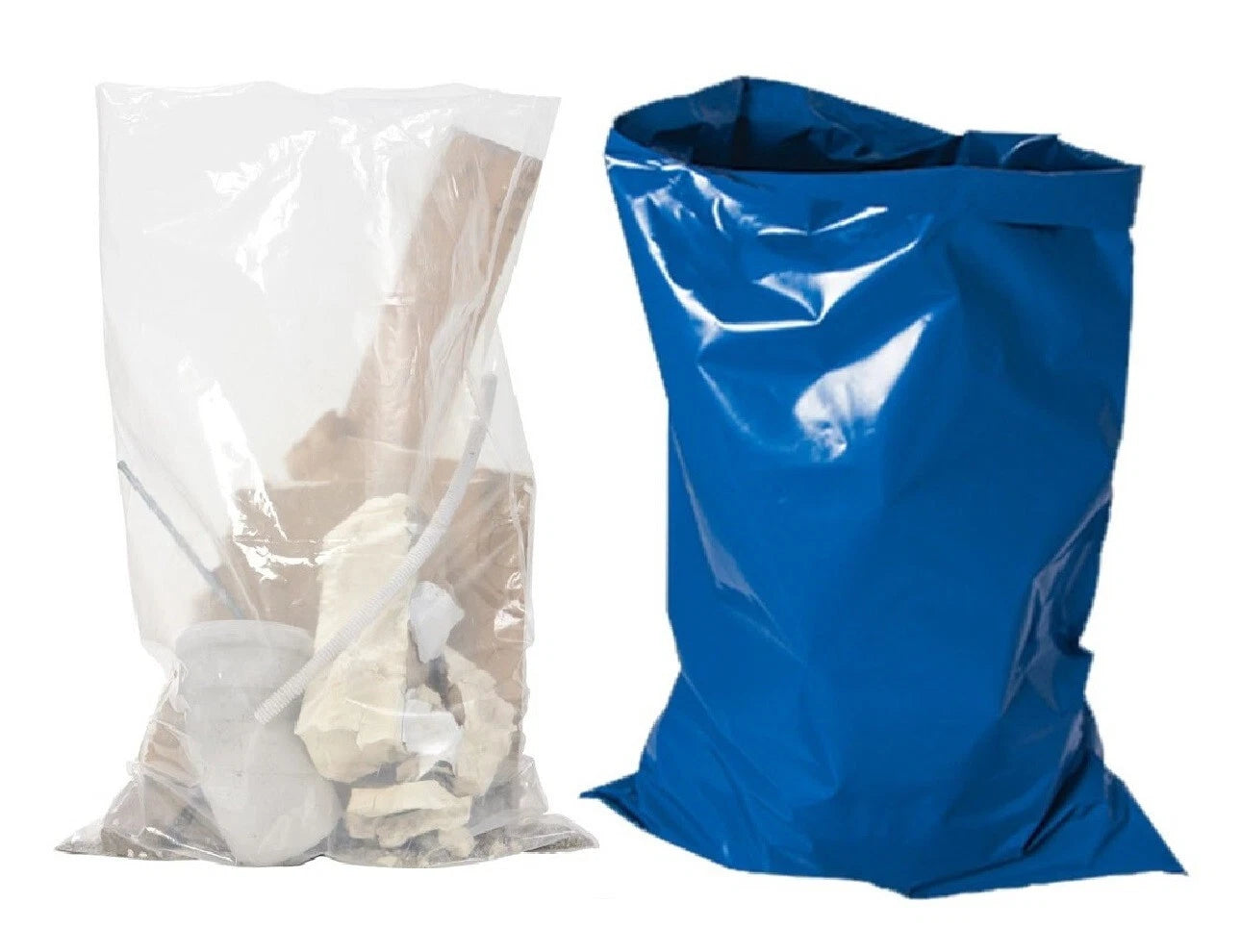 Heavy Duty Rubble Sacks Colored Construction Builder Bags 24" x 36" 500 Gauge