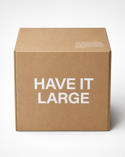 Big Veg Printed - Cardboard Boxes 12.01 x 10 x 10 Inch