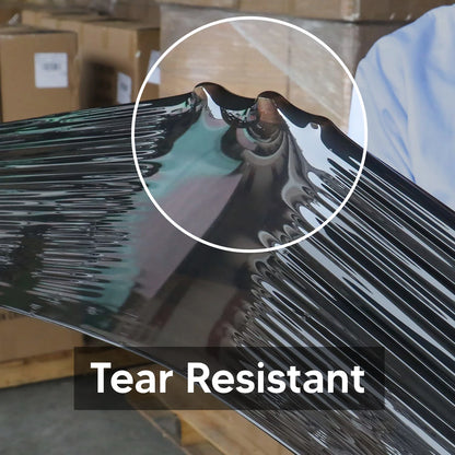 Pallet Wrap Stretch Shrink Black Extended Cling Wrapping Film 400mm x 200m 20mu