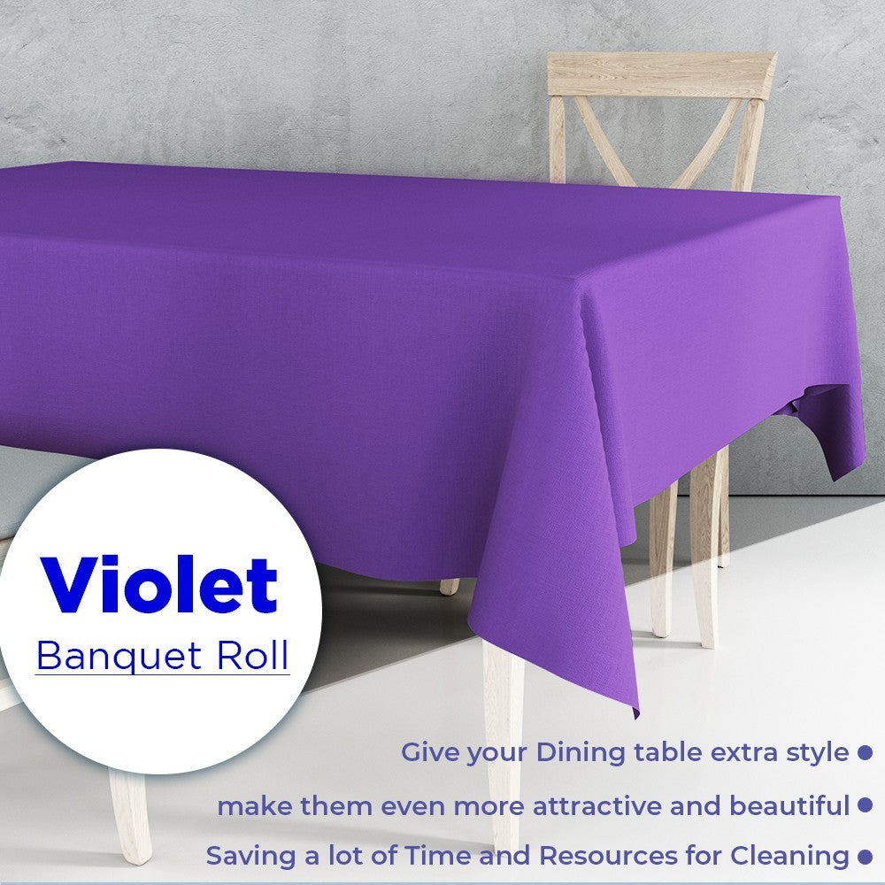 Assorted Paper Banquet Roll Banqueting Table Cloth - 7m x 1.14m